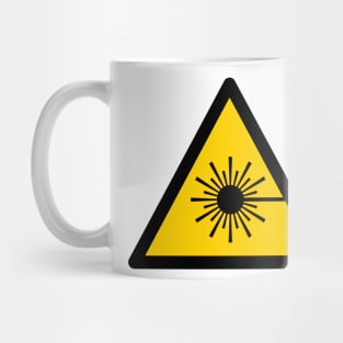 Warning Laser Radiation Mug